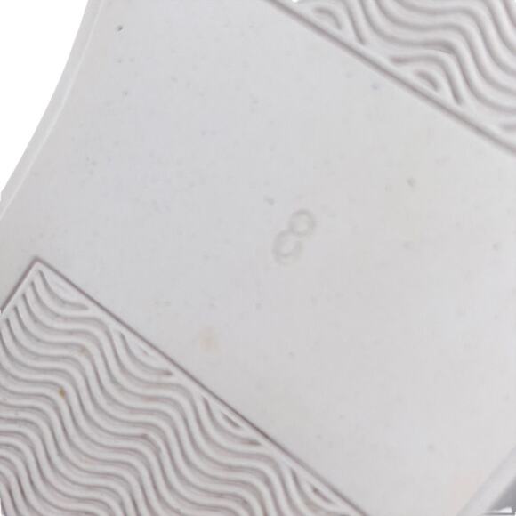 J/Slides Womens Slip On Shoes Red Black Geometric Round Toe Low Top 8 EUC - Picture 9 of 10